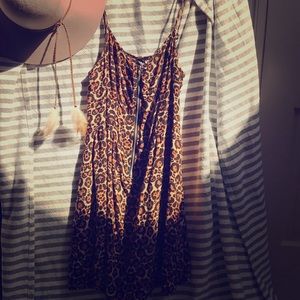Leopard babydoll dress punk*rocknroll*rockabilly